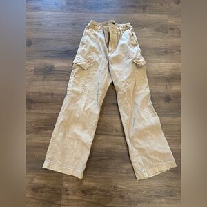 GAP Women's Tan Wide Leg Pants